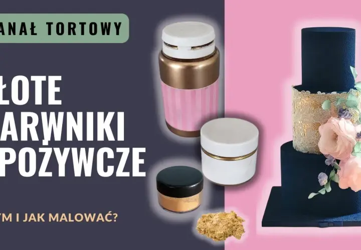 Jak nakładać jadalne złoto na tort, by uzyskać zachwycający efekt