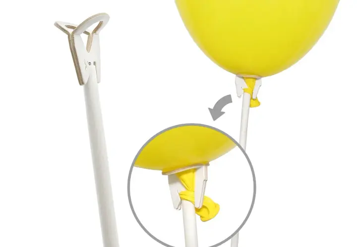 Jak zamocować balon na patyczku, aby nie spadł i się nie zepsuł