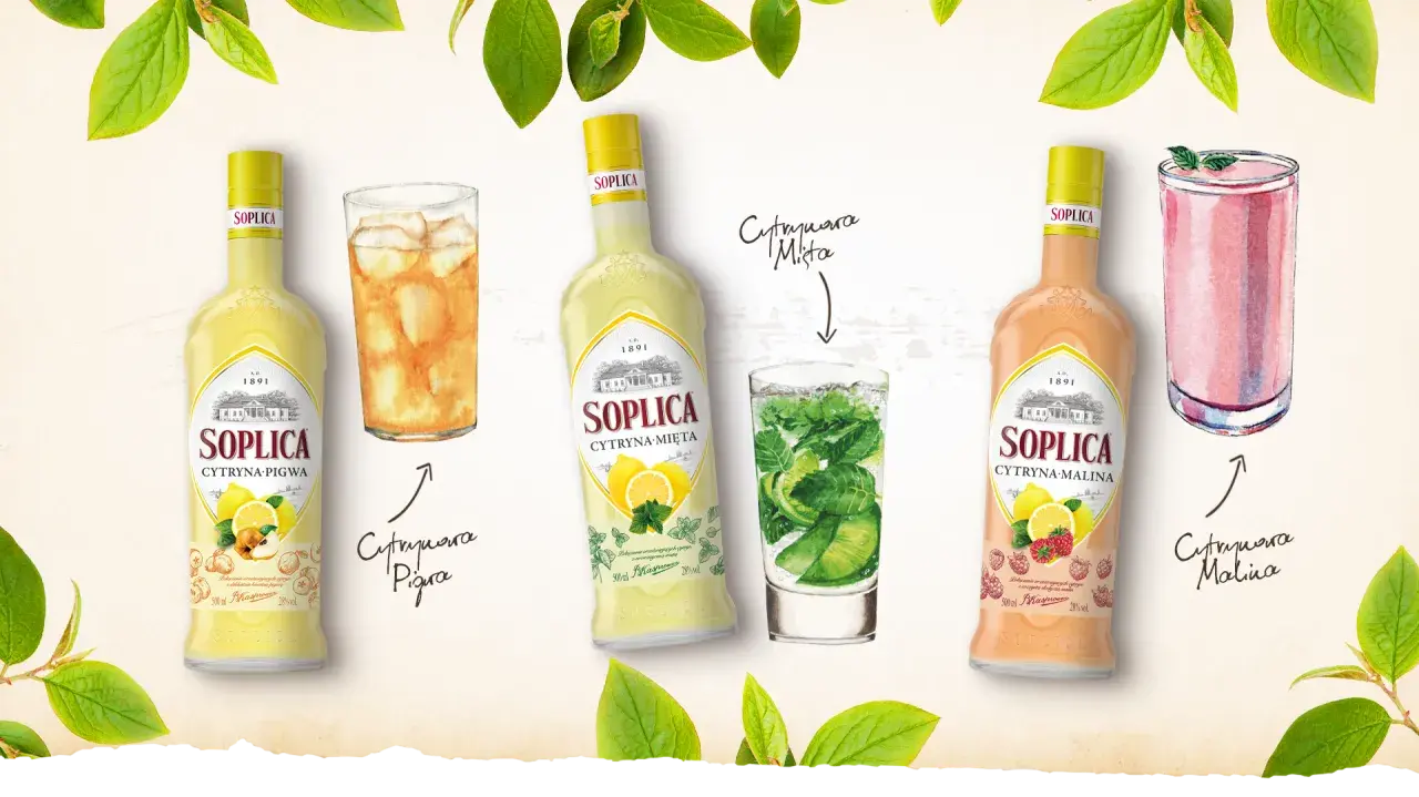 Jak przygotować pyszny drink z soplicą cytryna malina, który zaskoczy gości