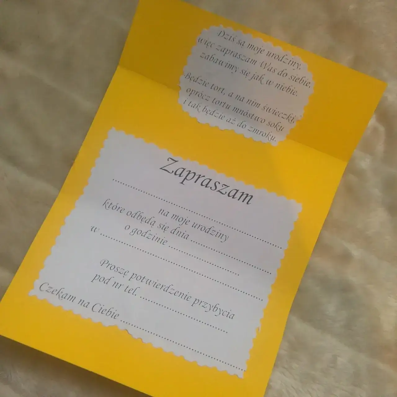 Zdjęcie Jak napisać zaproszenie na swoje urodziny, które zachwyci gości